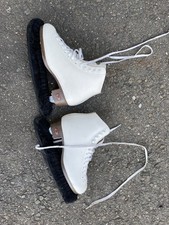 Riedell Figure Skates Women  s Size 6.5 Model 117 White