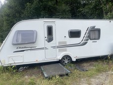 Swift Challenger 580 4 Berth Fixed Bed Caravan Rear Bed