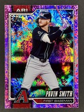 2026 Topps Series 1 Pavin Smith Pink Holo Foil #93 Arizona Diamondbacks