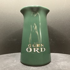 Vintage Glen Ord Dark Green Ceramic Whiskey Jug