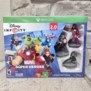 New Xbox One Disney Infinity 2.0 Marvel Super Heroes Starter Pack + Game 8038023