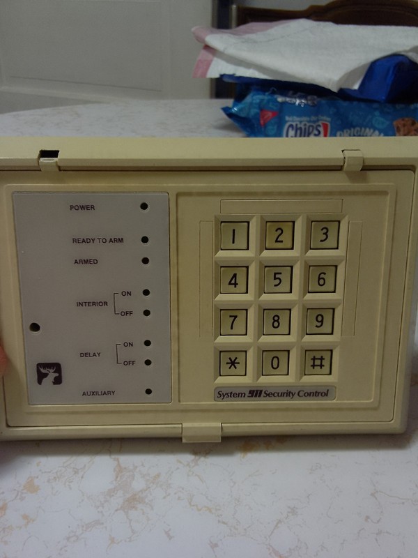 Moose System 911 Security Control Keypad. Tested And Working.