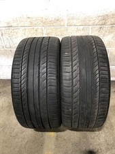 2x P25535r19 Continental Contisportcontact 5 Ssr Moe 832 96 Y Used Tires