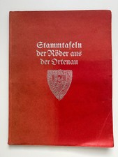 Stammtafeln der Röder aus der Ortenau mit Na...