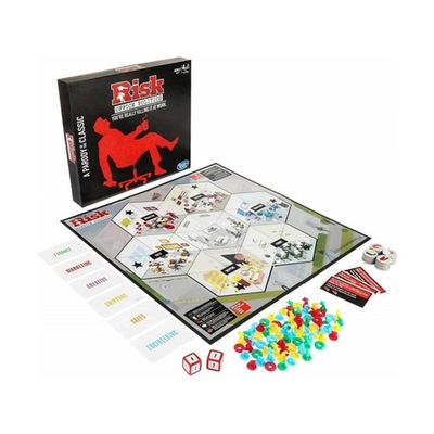 #ad Risk Office Politics Board Game Adults Parody of Classic Game $49.99