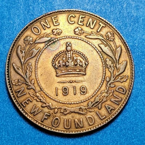 Photo of a 1919 Canada Large Cent from an eBay listing that sold on Jun 21, 2026
