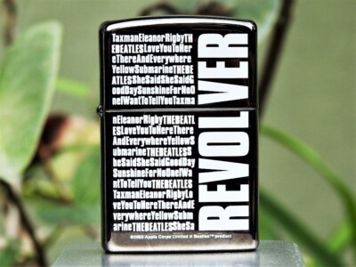 The Beatles Revolver Zippo Lighter - John Lennon, Paul McCartney 