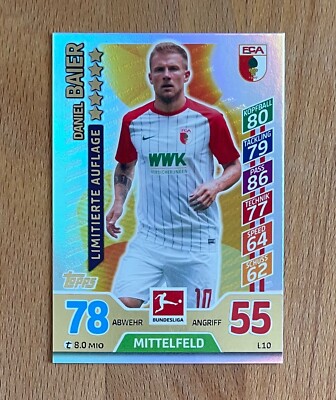 Topps Match Attax Bundesliga 2017/2018 - Limitierte Auflage Auswahl