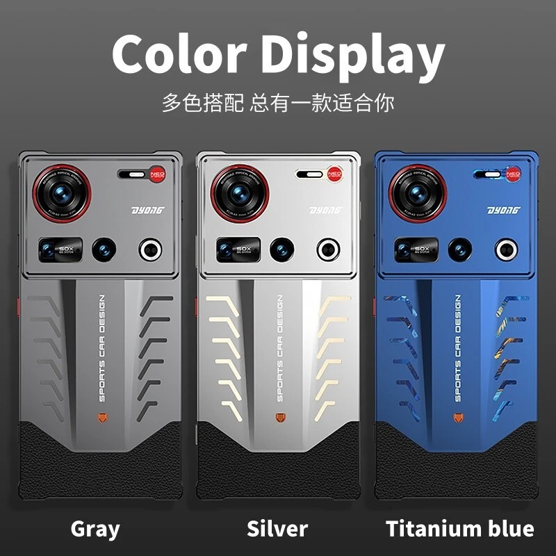 For ZTE nubia Z70 Ultra / Z70S Ultra Luxury Metal Aluminum Snap