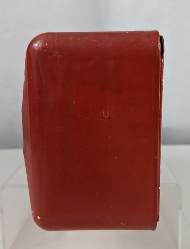 VTG Red Scott Metal Wall Mount Paper Towel Holder Dispenser Cabinet Shop Garage - Picture 4 of 13