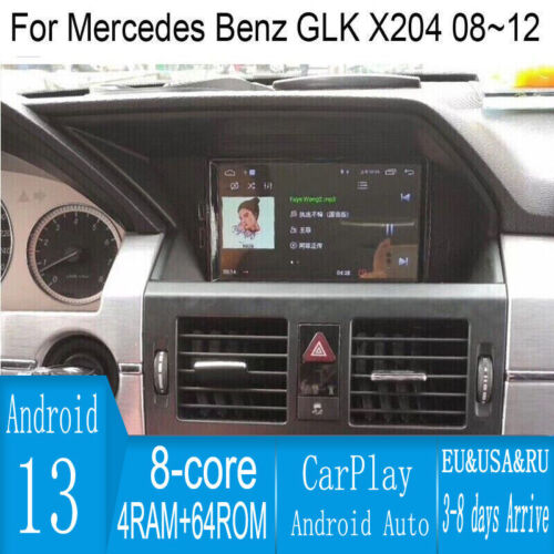 For Mercedes Benz GLK X204 2008~2012 4+64G Car Android GPS Navigation Bluetooth - Picture 2 of 11