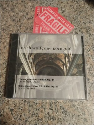 THE KORNGOLD QUINTET Piano Quintet In E Major Op. 15 String Quartet No. 2 CD NEW