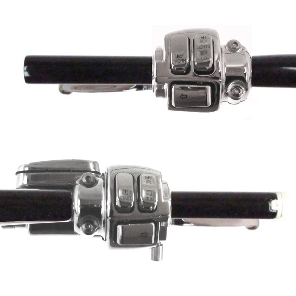 Harley-Davidson Road King 2007 1 1/4" negro 14" Wild 1 manillar CKit sin crucero Foto 2 de 4