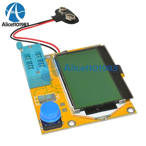 M328 LCR-T4 LCD Transistor Tester Triode Capacitance ESR Meter MOS PNP NPN Kit - Picture 4 of 52