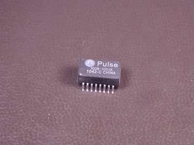 100B-1003X Pulse Electronics Single Port Telecom Transformer 1:1 Ratio 16 Term