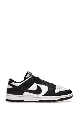 NEW Men's Sz 9 Nike Dunk Low Black White 'Panda' DD1391-100 RIGHT SHOE C1