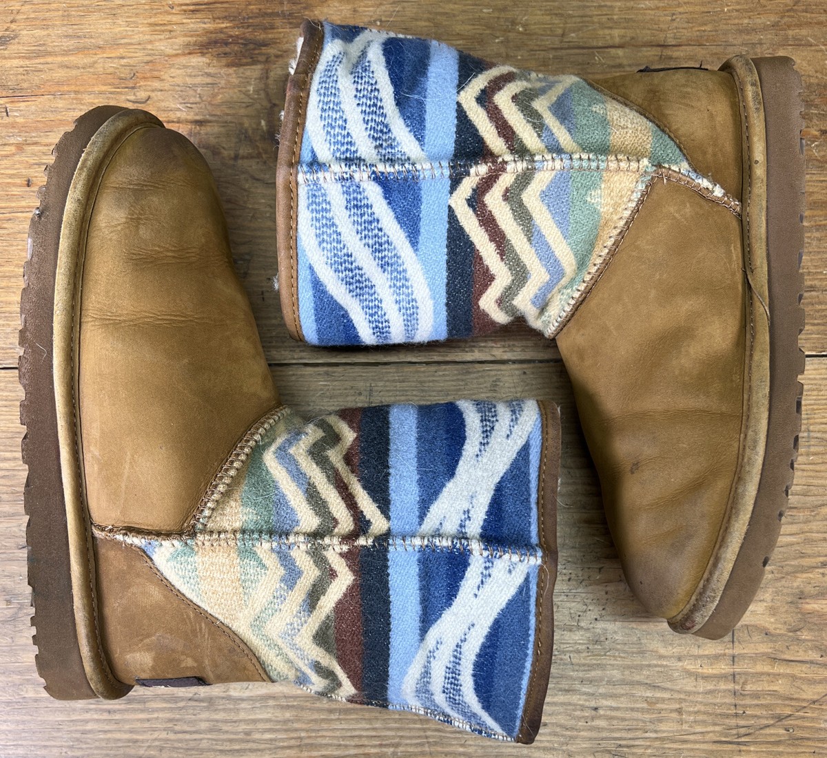 UGG Womens Pendleton Classic Boots Southwest Aztec Shearling