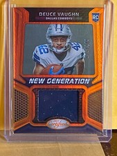 2023  Certified Football New Generation RC Deuce Vaughn NGJM-13 /249Nice