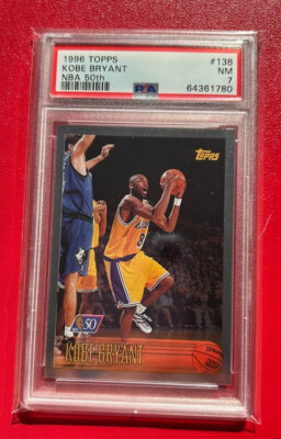 1996 Kobe Bryant Topps #138 Rookie NBA at 50 RC 50th Anniversary 