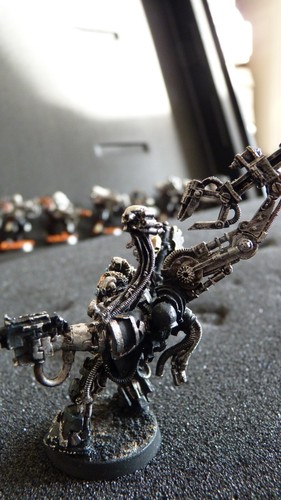 LIMITED EDITION WH40K SPACE MARINES IRON HANDS IRON FATHER OOP RARE PAINTED # - Picture 3 of 5