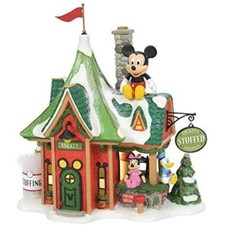 Dept 56 North Pole Disney MICKEY'S STUFFED ANIMALS #6007614 NRFB Retired pluto *
