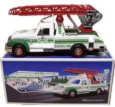 1994 HESS COLLECTOR RESCUE TRUCK FULL CASE OF 4 NEW & MINT IN BOXES