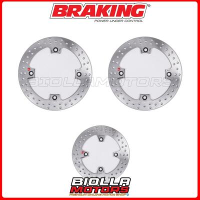 BRAKE DISC KIT BRAKING HONDA XL V TRANSALP 700 2010 - FRONT + REAR [