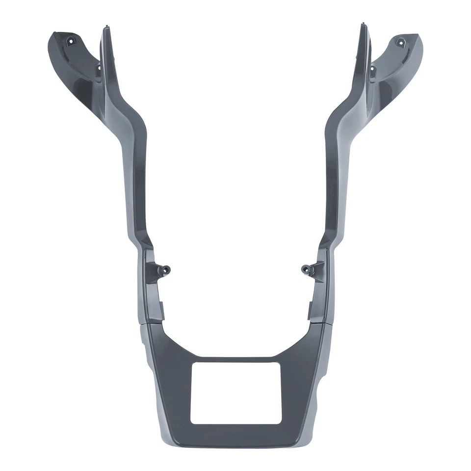 Cubierta de alerón de barbilla de carenado lateral apta para Harley Road Glide 2017-2024 Gunship gris Foto 3 de 4