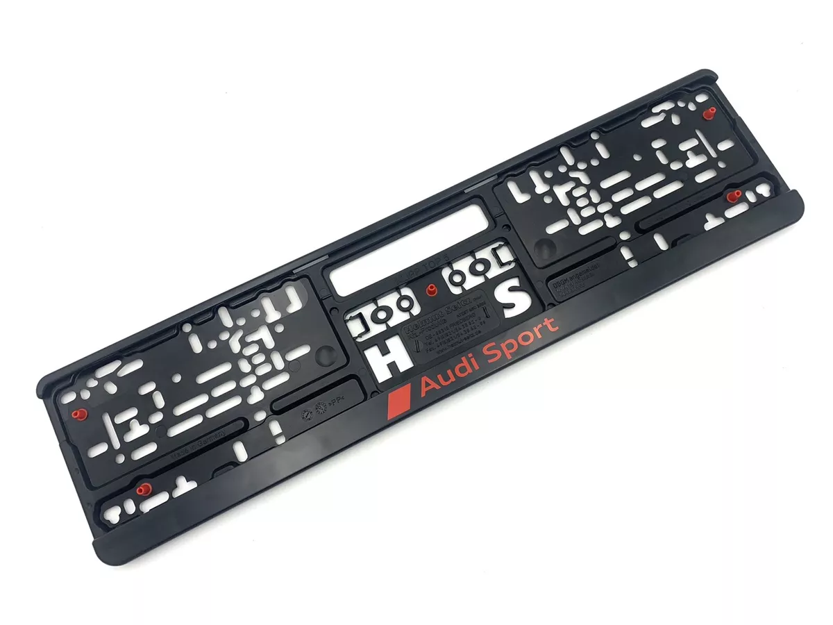 Genuine Audi Sport Number Plate Backing Surround Holder 3291900100