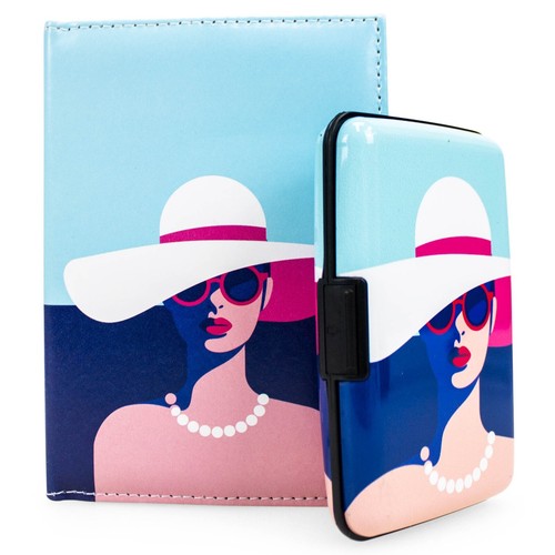 RFID Blocking Wallet and RFID Blocking Passport Holder Set - 50 Options - Picture 17 of 81