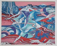 Yamin Young Limited-Edition Serigraph   "Japan" SIGNED