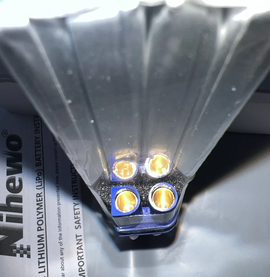 2pcs 14.8V 4S 4500mAh 80C EC5 Lipo Battery for RC Arrma Losi Car Truck Buggy - Image 2 of 3