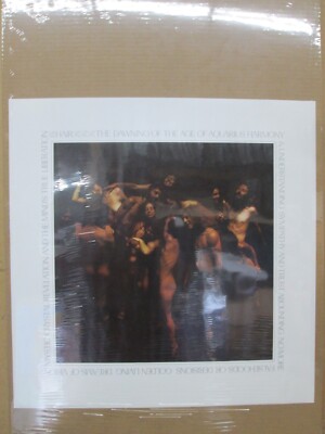 Hair vintage poster The Dawning of the age Aquarius  19105