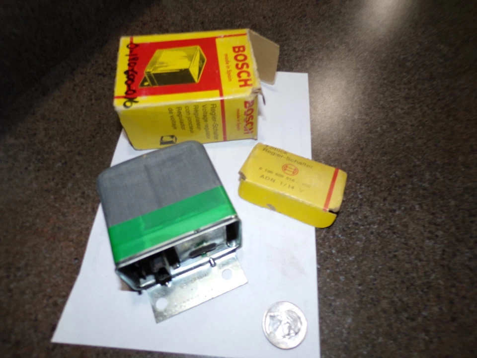 Nuevo de Lote Antiguo España, Mercedes#0011546806, Bosch#0190600016-850 ADN 1/14V Volt.Reg W109,113 Foto 4 de 4
