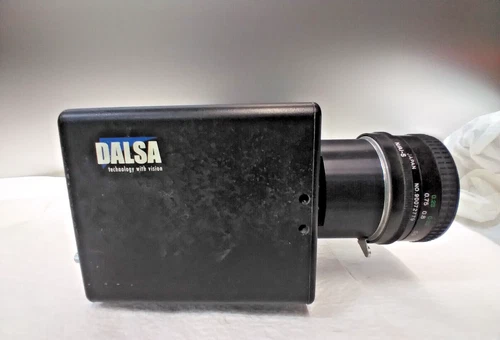 DALSA CT-P1-2048W-ECEW CCD Line Scan Camera w/ Vivitar MC Wide Angle 1:2.8 Lens