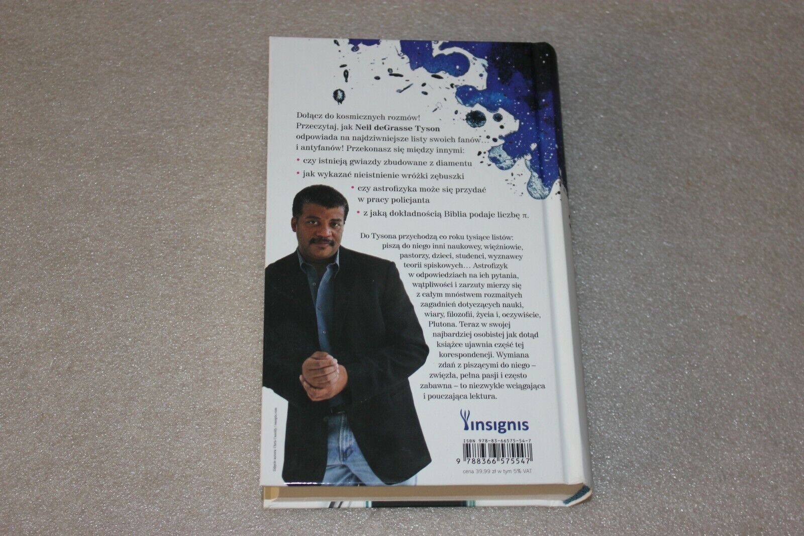 Thumbnail - Briefe Vom Astrophysiker - De Grasse Tyson Neil - Polish Book -