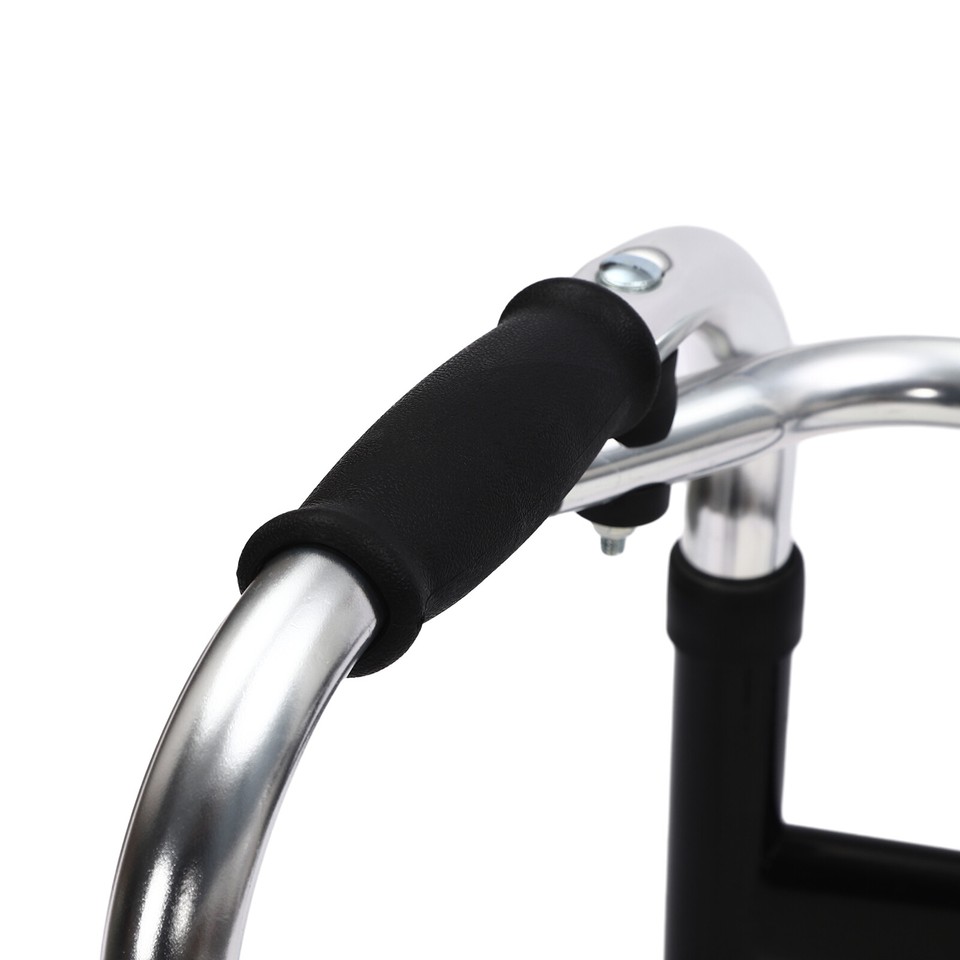 6in1 Shower Chair Adjustable Bedside Commode Chair Toilet Seat Non