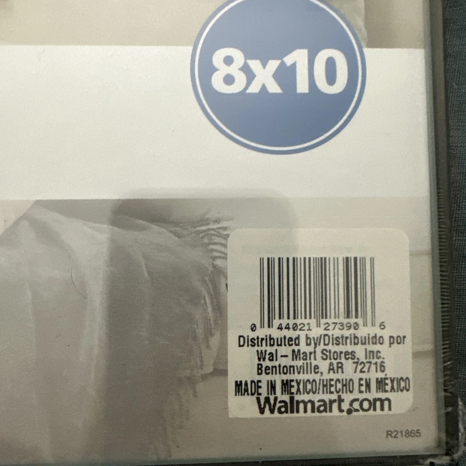 Mainstays 8 x 10 格式相框 MCS Industries 带画架背面照片、艺术品 — 第 3/4 张图片