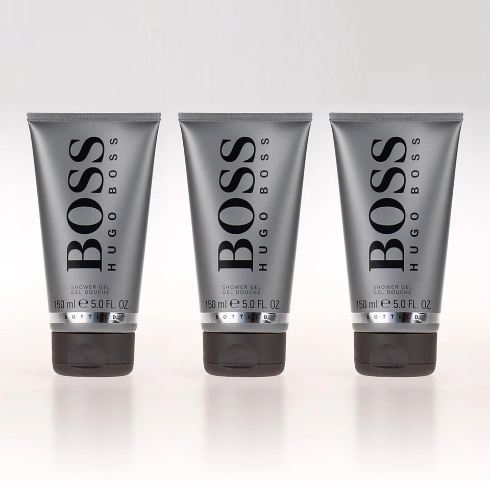 Hugo Boss Bottled - Duschgel Shower Gel 150ml - 3x