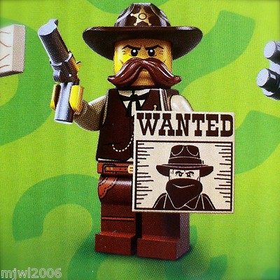 SHERIFF SKZ-002 海賊シリーズ 18/65 2018年モデル LEGO 71008 Minifigures SHERIFF #2 Series 13 NEW SEALED Minifig
