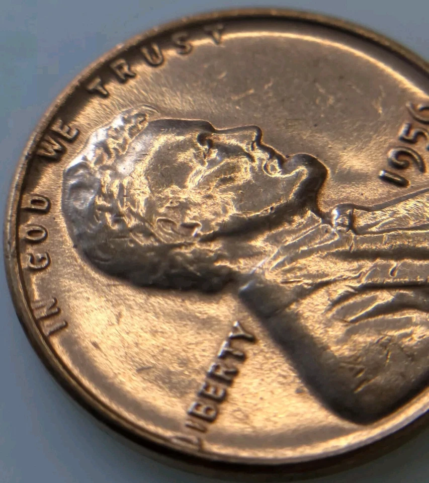 1956-D Lincoln Error Galore Wheat Cent / Proof-Like: DDO, DDR, 'D' RPM, & More! - Image 3 of 4