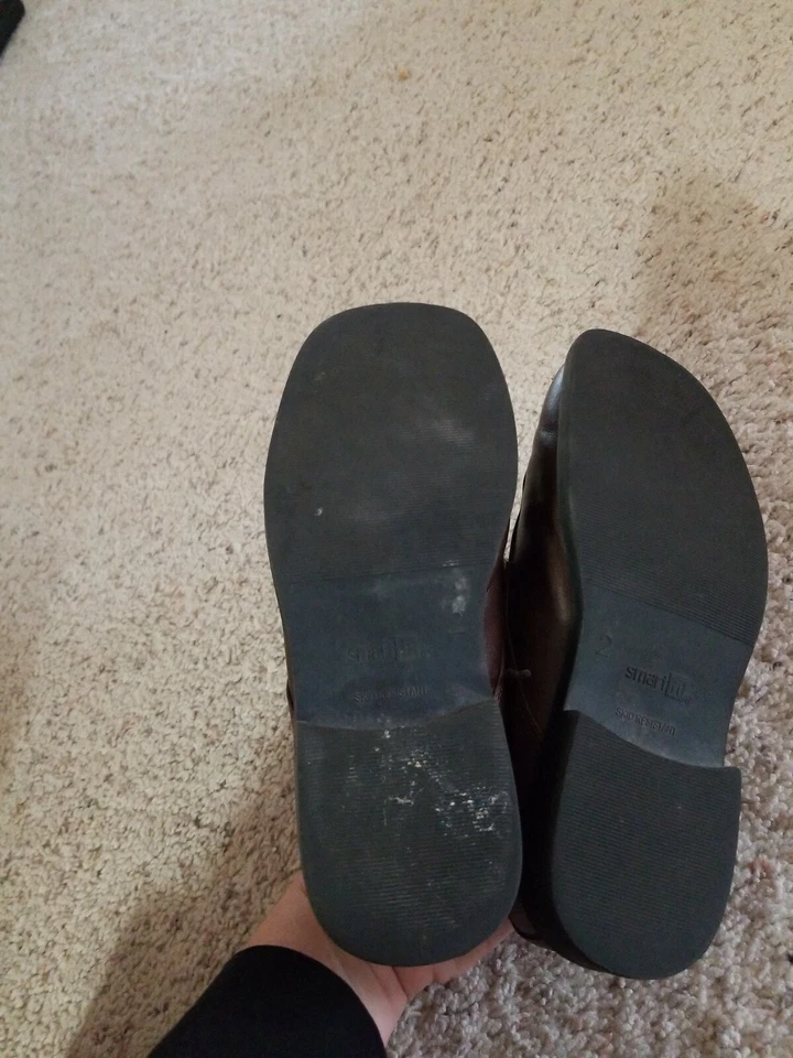 Smartfit 牛津男童棕色正装鞋 尺码:2 K — 第 4/4 张图片