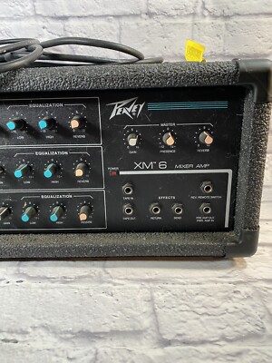 Peavey Xm 6 Mixer Amplifier | eBay
