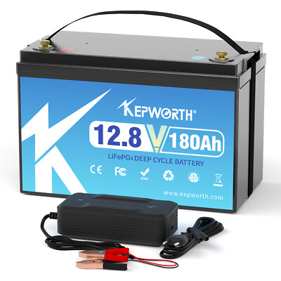 180AH LiFePO4 12V Lithium Batterie BMS Akku Solar Max. 20000+ Zyklen Wohnmobile