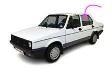Fits: 1987-1993 VW Fox GL 4D Sedan Driver Side Rear Left Door Window Glass