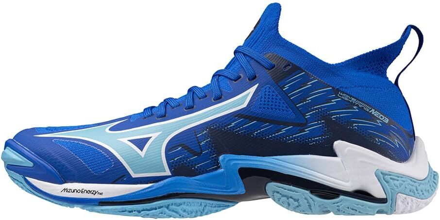 MIZUNO Volleyball Shoes WAVE LIGHTNING NEO 3 V1GA2402 Blue MIZUNO Volleyball Shoes WAVE LIGHTNING NEO 3 V1GA2402 Blue