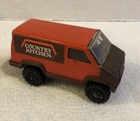 Vintage 1978 Tonka Country Kitchen Diecast Van Toy Vehicle Orange Brown