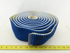 Kaman 4" Wide Rough Top Carbox Incline V-Groove Tracking Conveyor Belt 190"