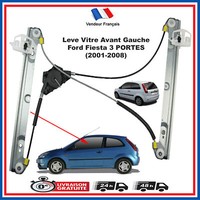 Partsline Links Vorne Fensterheber Mechanismus FüR Ford Fiesta V 2001-2008