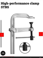 BESSEY L Type Clamp (STBS-50) STBS High Performance Extremely Heavy Duty See Des